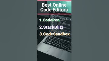 Best Online Code Editors for Web Developers ! #shorts #webdevelopment #codeeditor