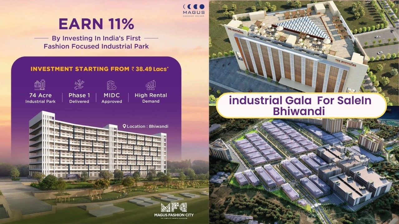 Magus Fashion City Bhiwandi | Commercial Shops For Sale In Bhiwandi | Shop for Sale |Call 7021988393