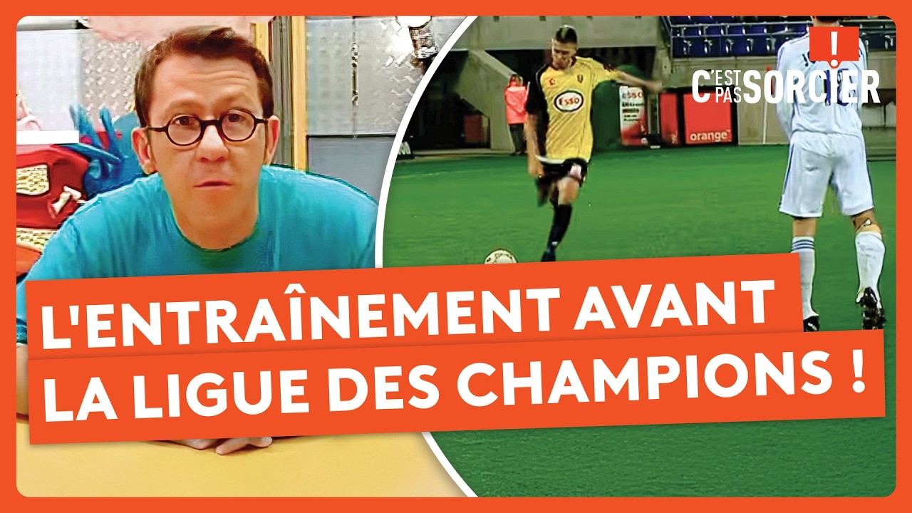 Comment les joueurs de football s'entraînent ? - C'est pas sorcier