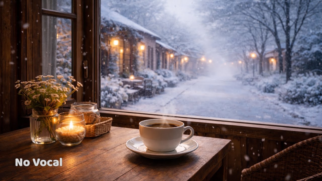 Zen Morning Café – Soft Piano Ambient (No Vocal) | Morning Stillness