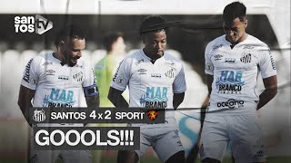 SANTOS 4 X 2 SPORT | GOLS | BRASILEIRÃO (28/11/20)