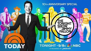 NBC to honor 10 years of Jimmy Fallon on ‘The Tonight Show’