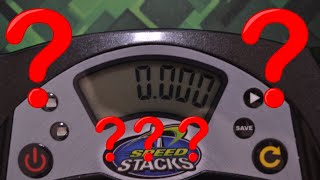 Stackmat stopped at 0.000...