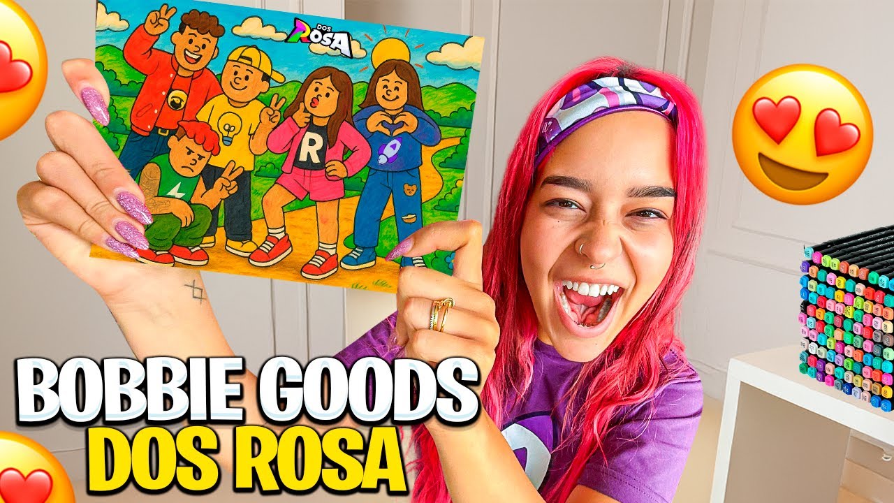 PINTAMOS UM BOBBIE GOODS DOS ROSA *é oficial? - YouTube