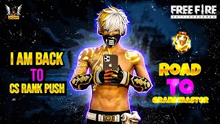 CSR RANKED GRANDMASTER PUSHING | AARAMBIKALAMA AATATHA | FREE FIRE GT SQUAD | CS GRANMASTER