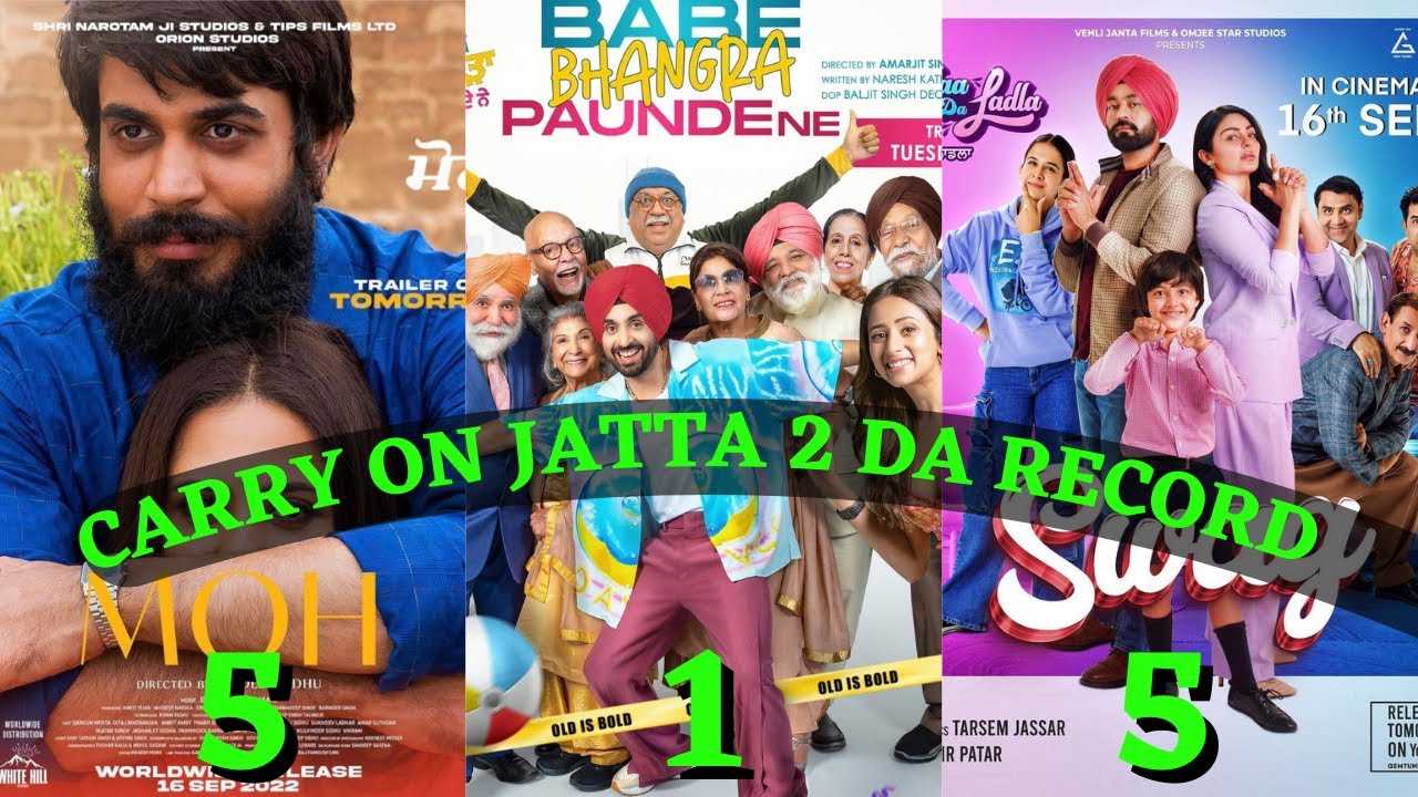 Babe Bhangra Paunde Ne  Maa Da Ladla , MOH – Worldwide Box Office Collection