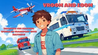 Vroom and Zoom Discover the Exciting World of Transport with Matthew | Kids stories| Educational Vid