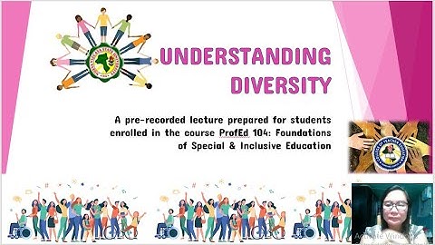 UNDERSTANDING DIVERSITY
