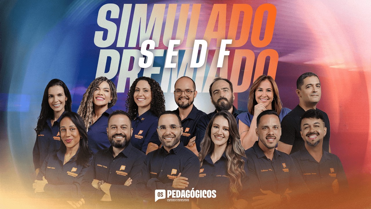 1º Simulado Premiado SEDF 2026 - 120 itens