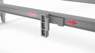 Camshelving Premium Series - Adding Traverse to Corner Connector