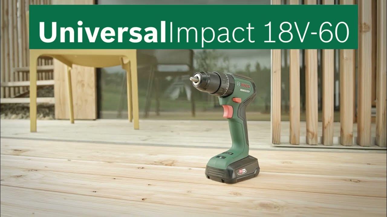 Bosch UniversalImpact 18V-60 - YouTube