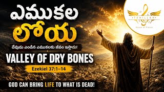 ఎముకల లోయ — Valley of Dry Bones. Ezekiel 37:1–14. Telugu Christian Message.