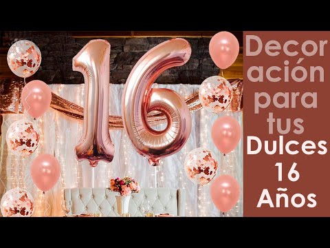 Video: Cómo Celebrar El Cumpleaños Número 16