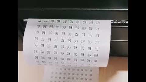 Heat Resistant blank adhesive sticker barcode high temperature label