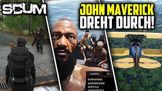 Mushroom Rausch, Flugdisaster, Bootsfahrt &amp; mehr! | SCUM RP auf LooneyLoops