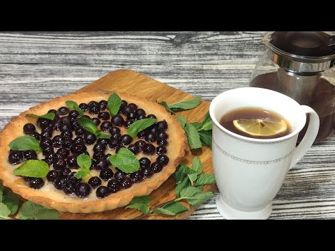 Кето Тарт с ягодами в желе