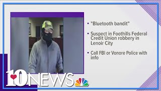 FBI, police searching for Vonore bank robbery suspect