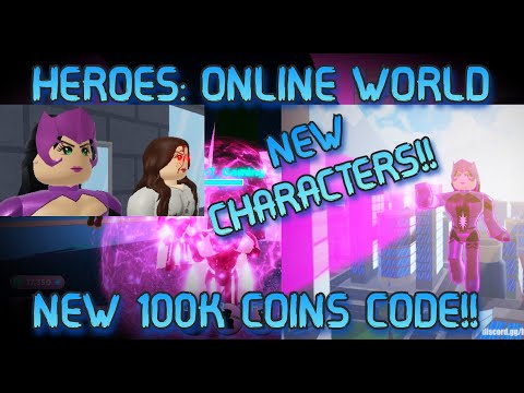 HEROES: ONLINE WORLD- NEW LIMITED 100K COINS CODE/ INFO ON MOM WANDA & MORE  UPCOMING CHARACTERS!! 