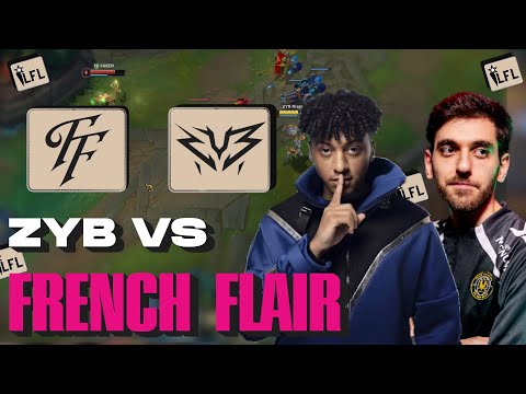ZYB VS FRENCH FLAIR LE MATCH TANT ATTENDU DE LA LFL - GAME COMPLETE