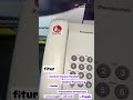 TELEPHON PANASONIC KX-TS505MX #fypシ゚viral #panasonic #pekanbaru
