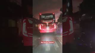 Membuntuti Bus Santoso‼️The Legend 💥 Di Selang Wonosari ‼️ #bussantoso #wonosari #posantoso