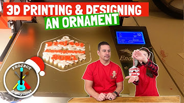 Designing & 3D Printing a Snowflake Ornament
