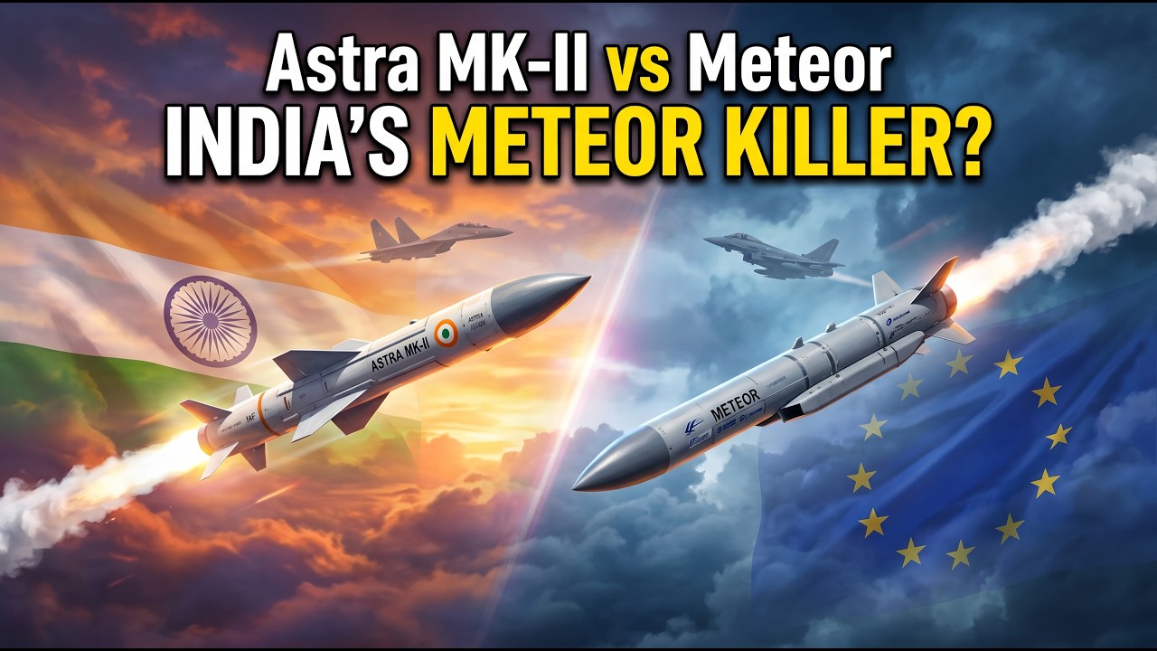 Astra MK-2 vs Meteor: Has India Built the Ultimate BVR Weapon?