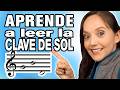 Cómo LEER las NOTAS de la CLAVE de SOL 🚀(6 PASOS RÁPIDO FACIL DIVERTIDO) - Ceci Suárez