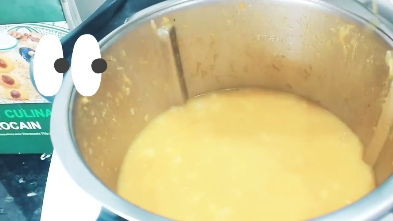 soupe/velouté légumes et crevettes au thermomix