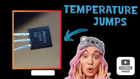 TEMPRATURE JUMP PROBLEM IN LM 35