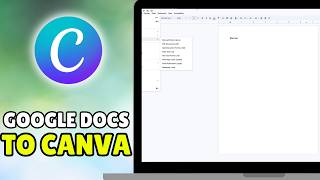 How To Transfer Google Docs To Canva (2026) - Full Guide