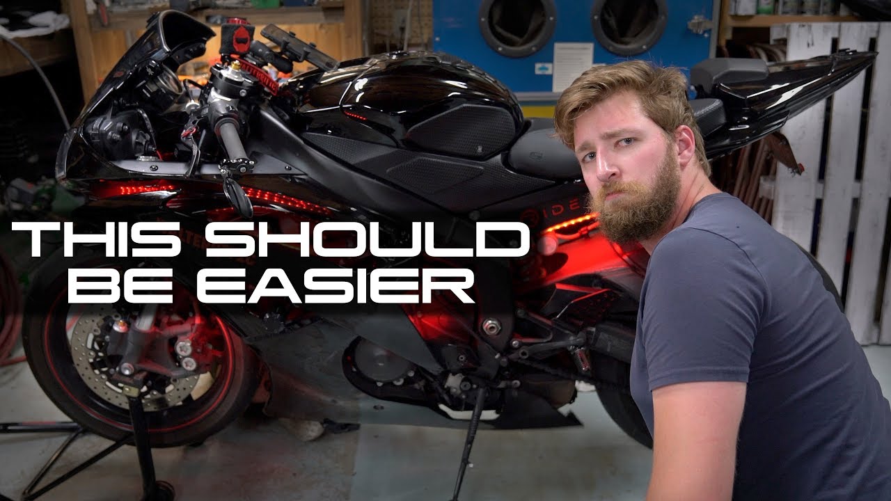 Whatever Wednesday Yamaha R6 Oil Change YouTube