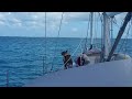 [Ep 14] Gulf Stream Crossing p2 - Sailing Offshore to Bahamas: Land Ho! - Sailing Sweet Ruca Vlog