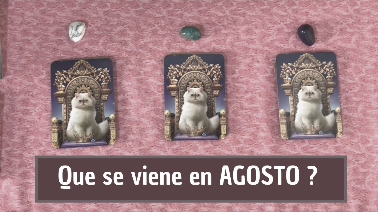 Que se viene en tu vida durante este mes de AGOSTO ? - Tarot ...