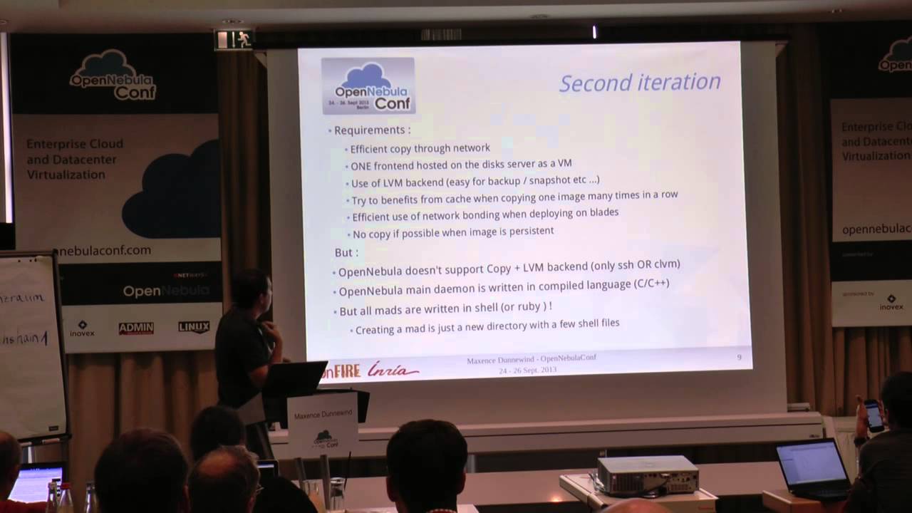 OpenNebulaConf 2013 - How Can OpenNebula Fit Your Needs