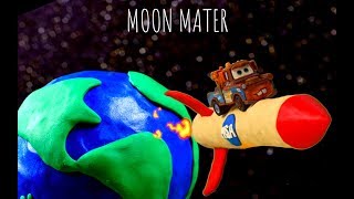 Mater Shoots To The Moon On His Own Personal Rocket Cars Tall Tales Moon Mater