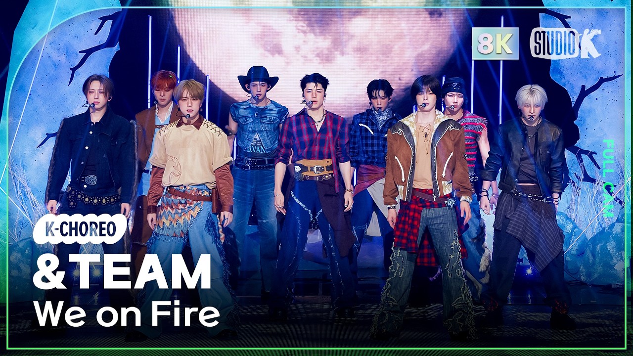 &TEAM We on Fire musickorea ユウマ　ラキドロ &TEAM エンチーム 앤팀 - We on Fire (Korean ver.) [Music Bank