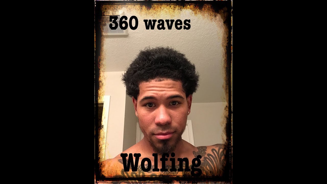 How To Get 360 Waves With Straight Hair Wolfing Update Youtube