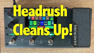 Fender Clean in Headrush MX5, Pedalboard, Gigboard