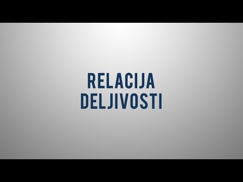 Video: Kaj je relacija, ne pa funkcija?