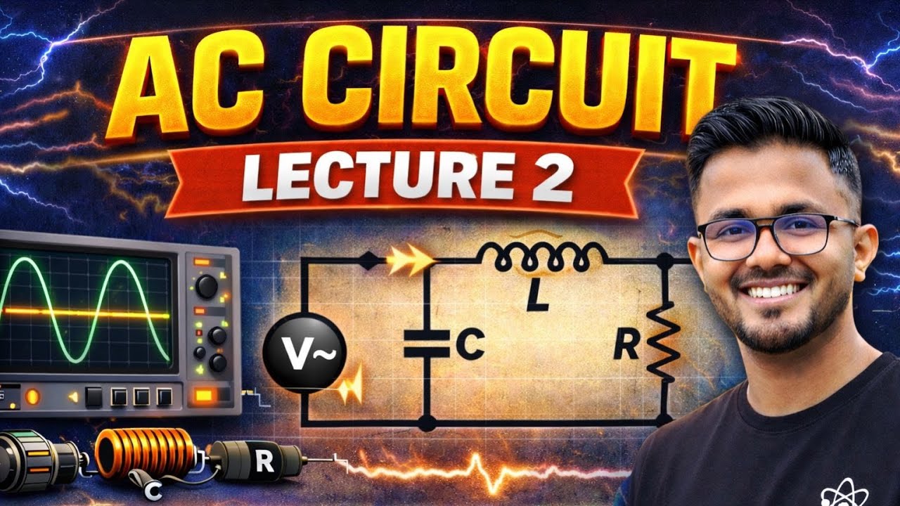 AC Circuit Lecture 2| PYQ Solving | Physicswithaniketsir |