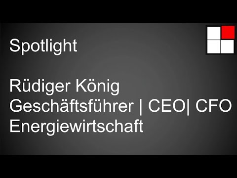 Interim Manager Spotlight König Geschäftsführer CEO CFO Energiewirtschaft Infrastruktur 