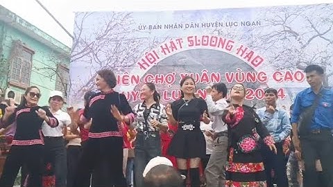 nhảy Boney 79 ở sân khấu lớn nhất tại chợ tình Tân Sơn Lục Ngạn Bắc Giang