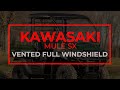 How to install superatvs vented windshield on the kawasaki mule sx