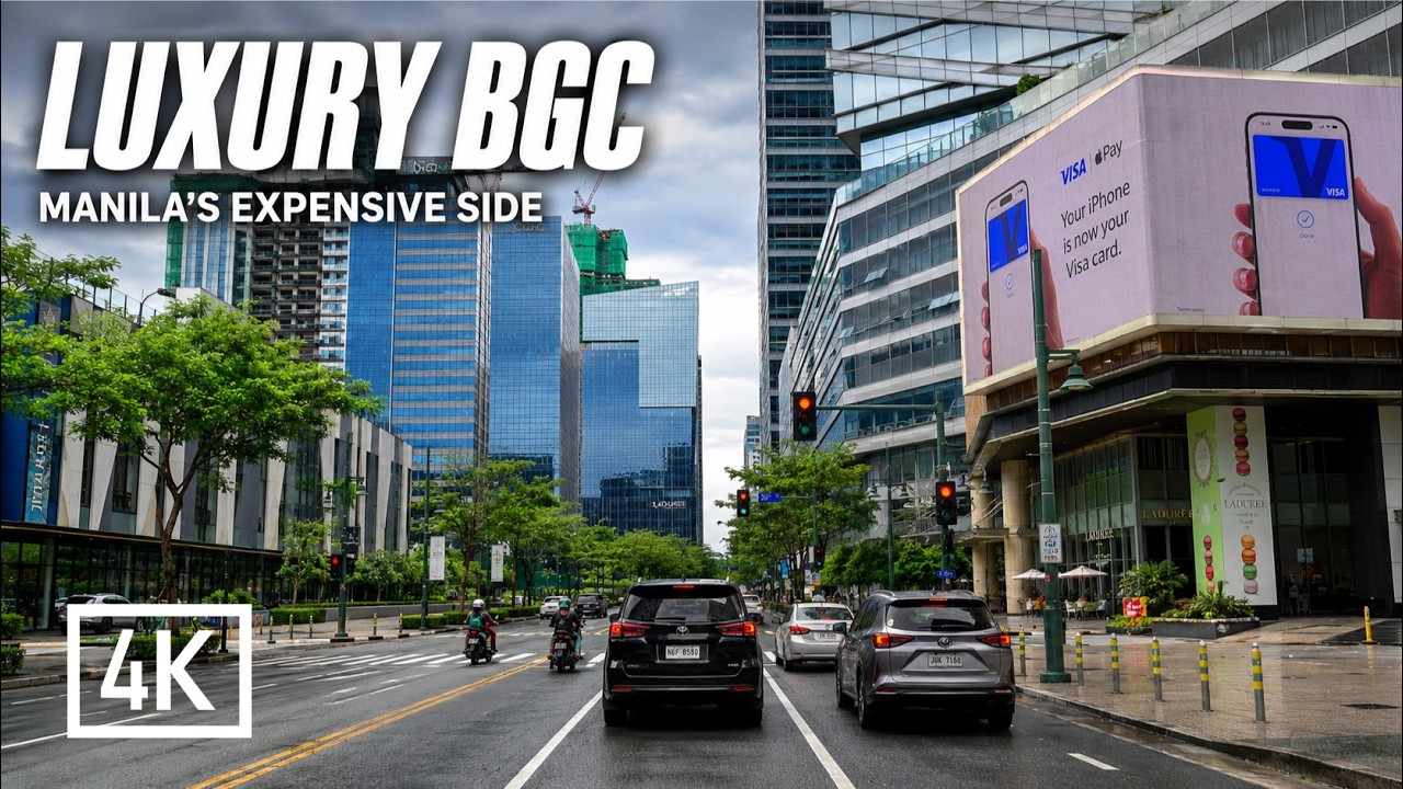 Is This Really the Philippines? 🇵🇭 Driving Through Manila’s Luxury District | BGC POV 4K Drive 2026