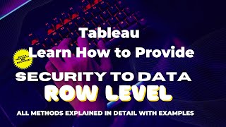 Data Science | Data Analyst| How to provide Row Level Security to your data | Must watch screenshot 5
