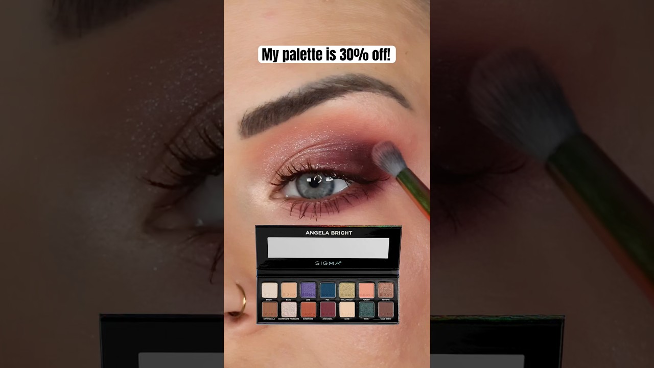 На этой неделе только моя палетка теней для век Sigma Beauty со скидкой 30%!! 