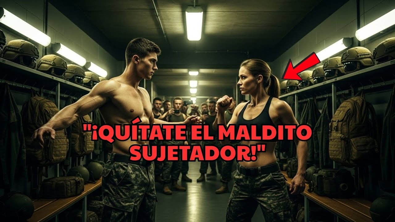 ¡Enséñanos! Intentaron tocarle los pechos — y la Navy SEAL les borró la sonrisa de la cara.