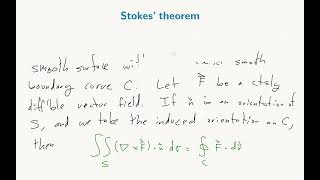 16.7-2 Stokes' theorem