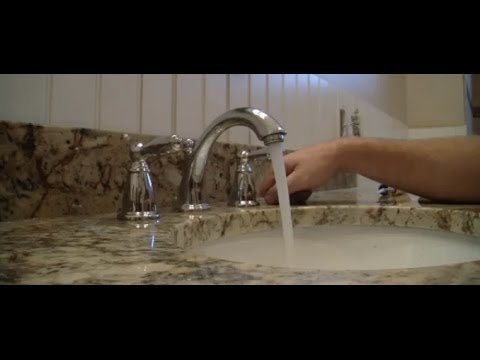 How to Install a Bathroom Faucet - YouTube